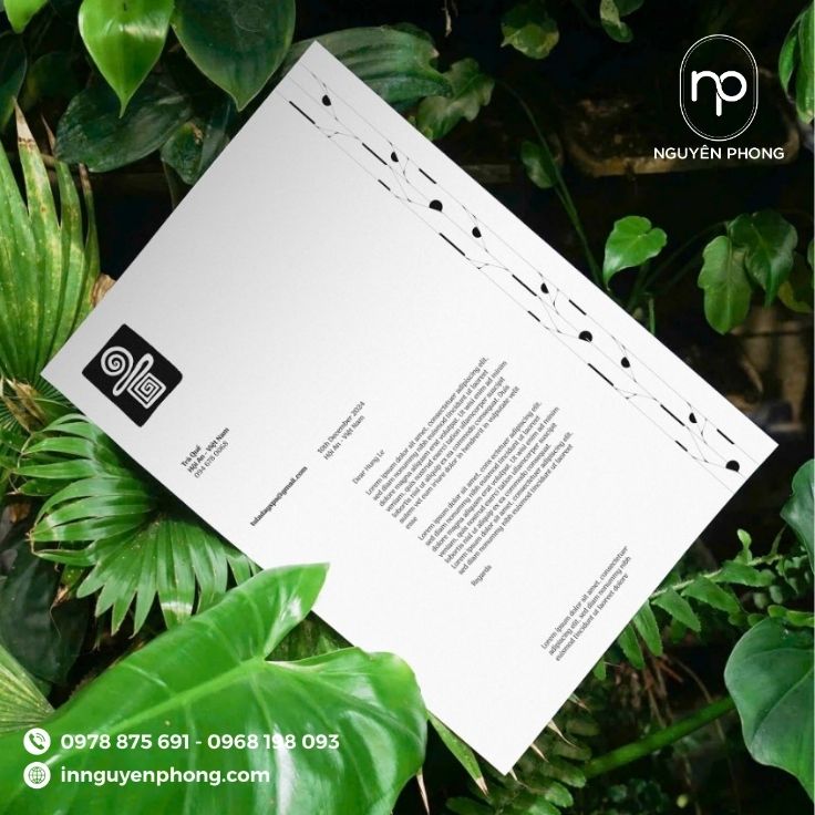 Mẫu logo thẩm mỹ viện in trên kẹp file